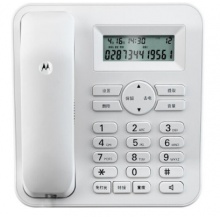 摩托罗拉（Motorola ）CT410C电话机座机 固定电话机固话免电池家用办公商务 三色可选