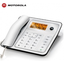 摩托罗拉(Motorola)电话机座机固定电话  双接口 语音报号 钢琴烤漆 CT330C