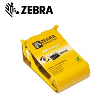 斑马（ZEBRA） ZXP3C证卡打印机 会员卡 学生证 印卡机 工作证彩色制卡机 黑色带（2000张/卷）