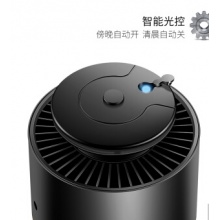 牧安宁 灭蚊灯智能光控灭蚊器家用商用无辐射静音婴孕电子驱蚊器户外灭蝇灯吸捕蚊香杀虫灯LED拍 静享黑
