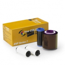 斑马（ZEBRA） ZXP7 双面彩色证卡打印机工作证 会员卡 校园卡 证卡打印机 ZXP7 全格彩色带 750张/卷