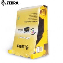 斑马（ZEBRA） ZXP3C彩色证卡打印机工作牌门禁卡会员卡PVC积分卡制卡机 彩色带(可打印280张/卷)5卷