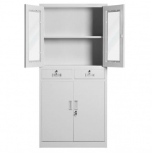 泰视钢制办公文件柜二斗文件柜 精品型0.8mm