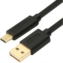 山泽 MA-B01 连接线镀金版 1米 黑色