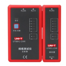 优利德（UNI-T）UT681L RJ45/RJ11 查线器 线缆测试仪