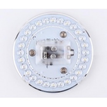 led灯板吸顶灯改造灯板改装灯盘环形灯管节能灯管吸顶灯管 晶钻光源模组14W 单白光款