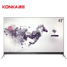 康佳电视（KONKA）LED43M2S 超薄机身 二级能效 平板电视