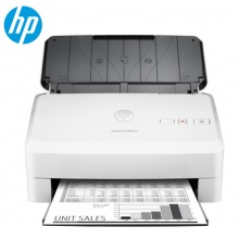 惠普（HP）SCANJET PRO 3000 S3扫描仪 A4 馈纸式双面高速扫描 白色 3000S3 标配