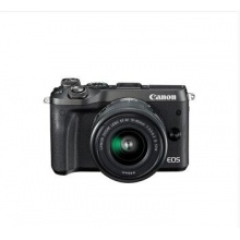 佳能（CANON） EOS M6 微单数码相机/照相机 银色（15-45mm套装）
