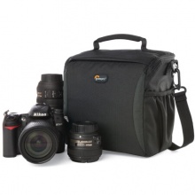 乐摄宝（Lowepro） Format 160 单反相机包 F160单肩摄影包 斜挎单肩摄影小包 黑色 LP36512-0WW