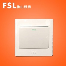 FSL佛山照明 佛照电工 开关插座 一位双路大跷板开关