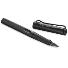 凌美(LAMY)钢笔 Safari狩猎者系列磨砂黑 F笔尖0.7mm