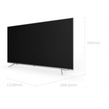 TCL 55A860U 55英寸超薄4K超高清电视机（银色）