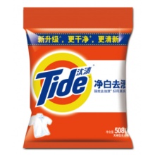 汰渍 净白去渍无磷高效洗衣粉 508g