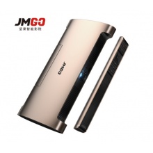 坚果（JmGO）M6便携投影仪 迷你家用投影机 香槟金（微型 手机投影仪 支持1080P 4K可当充电宝 无网直插同屏）