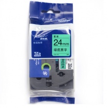 兄弟（brother） TZe-751 兄弟TZe-751 24mm绿底黑字标签色带(适用9500/9700/9800/3600)