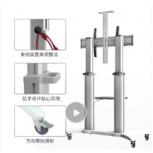NB AVF1800-70-1P(55-80英寸)通用多媒体教学电视支架视频会议移动推车激光电视架电视架（吊、壁挂、壁摆.）