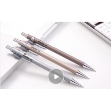 得力（deli） S332 金属光杆自动铅笔 全金属不断铅低重心铅笔 0.7mm