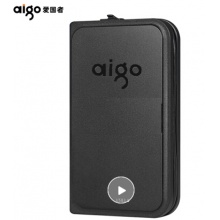 爱国者（aigo）1TB USB3.0 移动硬盘 HD806 黑色 机线一体 抗震防摔