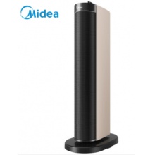 美的(Midea) 暖风机 NTH20-18CW 黑金 2000W 机械式 塔式 台