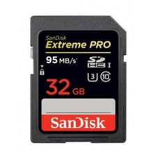 闪迪（SanDisk）  SD卡 SDSDXXG-032G-ZN4IN 32GB 读速95MB/s 写速90MB/s 黑色 张