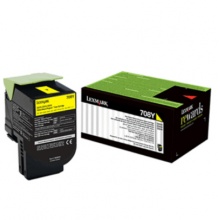 利盟（Lexmark）70C80Y0黄色粉盒 (适用CS/310/410/510dn机型) 约1000页