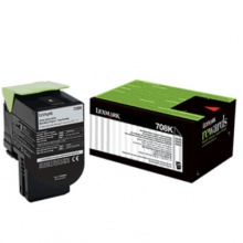 利盟（Lexmark）70C80K0黑色粉盒 (适用CS/310/410/510dn机型) 约1000页