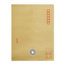 惠朗（huilang）0688 9号牛皮A4纸大信封邮局标准信封40张/包