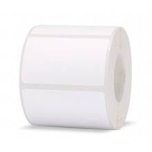 标签机B50固定资产 PET亚银不干胶贴纸条码纸50*70mm*200张单排（白色）