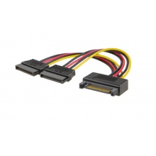 CE-LINK SATA电源线 15pin一分二1分2串口硬盘光驱电源线一拖二 2637