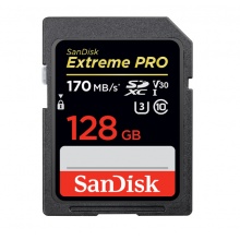 闪迪（SanDisk）128GB SD存储卡 U3 C10 V30 4K 读速170MB/s 写速90MB/s 捕捉4K超高清