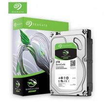 希捷(SEAGATE)酷鱼系列 3TB 7200转64M SATA3 台式机机械硬盘(ST3000DM008)