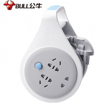 公牛（BULL） 卷线盘/工程接线/工地盘插  GN-801 5M1平方