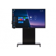 飞利浦（PHILIPS）65英寸商用显示器电子白板会议平板投影教学触摸屏一体机BDL6530QT增强版 含移动支架电脑