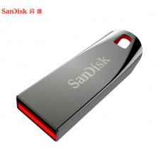 闪迪（SanDisk）16GB USB2.0 U盘 CZ71酷晶 银灰色 全金属外壳