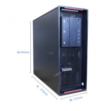 联想P720双路紧凑型30BBA0C1CW 2*4110 2.1GHZ 8核/2*8G DDR4 全缓冲/1TB/无显卡/RAMBO/DOS/900W工作站