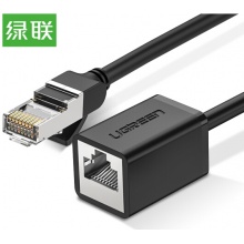 绿联(UGREEN)RJ45网线延长线 六类cat6类千兆网络网线网口接头延长器 、纯铜双绞线 2米11281