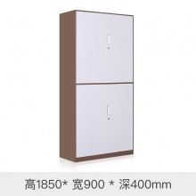 雅丹惠业咖套白文件柜1850通双节文件柜