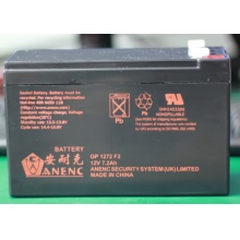 上海优周蓄电池12V7AH