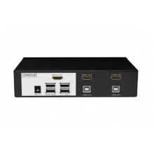 迈拓维矩 MT-0201HK HDMI高清KVM切换器USB2口自动