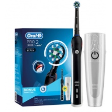 欧乐B（Oralb）电动牙刷  P2000黑 博朗精工 德国进口