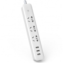 青米（CHING MI）新国标wifi智能3位+3口USB（5V 2.1A） 1.8米总控开关插座