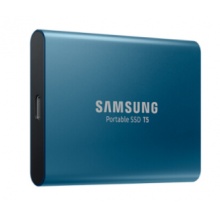 三星(SAMSUNG) 500GB Type-c USB3.1 固态移动硬盘（PSSD）T5 珊瑚蓝 MU-PA500B/CN