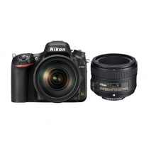 尼康（Nikon）D750单反数码照相机 全画幅套机(+64G SD卡+双肩背包)套装