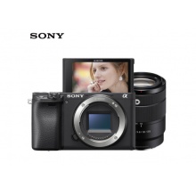 索尼（SONY）a6400M+18-135微单数码相机 长焦旅行套装 黑色