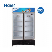 海尔（Haier）SC-650HL风冷展示柜立式冷藏保鲜展示柜 650升大容量