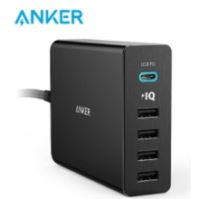 Anker安克 USB-C Power Delivery PD 60W 5口USB充电器