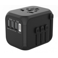 标康 SL-309T全球通转换插座 三USB+Type-c