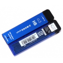 蜻蜓（Tombow）40根/管自动铅笔芯0.5mm HB R5-MG 蓝色壳 单支