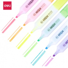 得力(deli)6色荧光标记笔 S628
